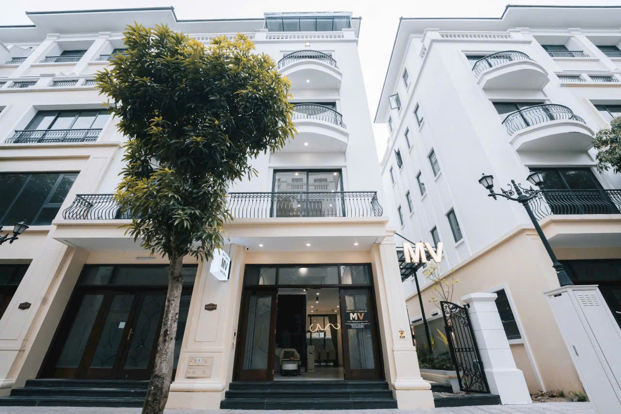 Xây Dựng MV – Thi công biệt thự, shophouse Vinhomes Ocean Park 1, 2, 3