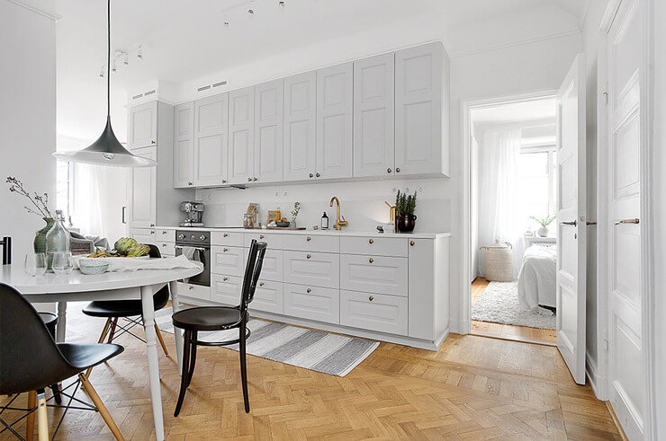 北欧风格的厨房设计