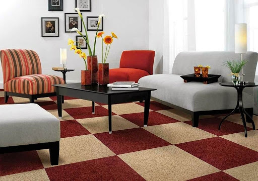 checkered carpets