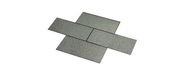 Asphalt roof tiles