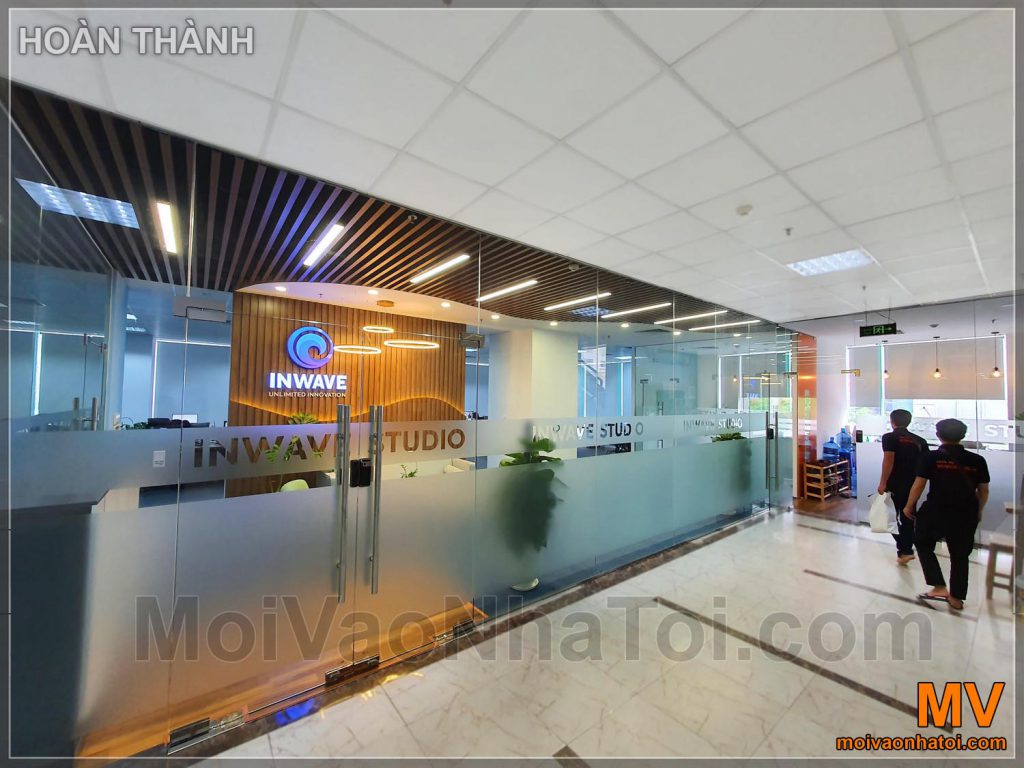 inwave office front hall design
