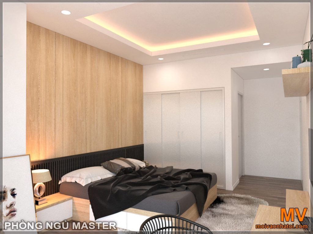 thiết kế phòng ngủ master căn hộ royal city