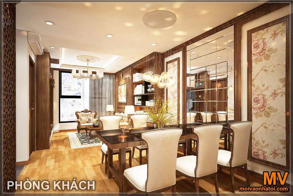 interior design of ecolake view apartment dining room