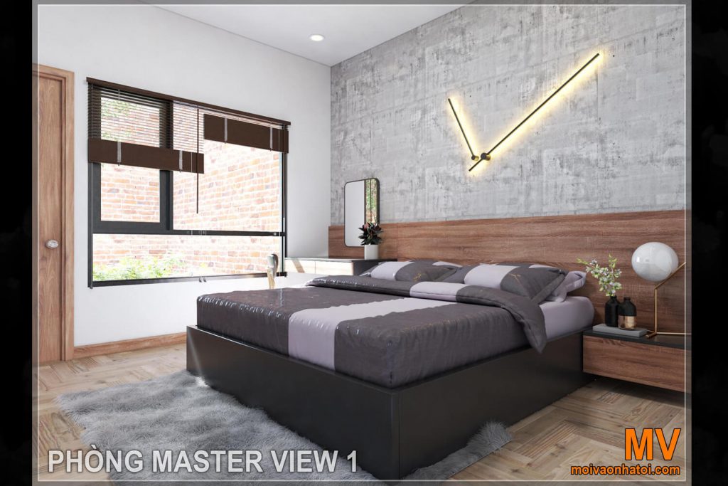master bedroom furniture of Bac Giang townhouse