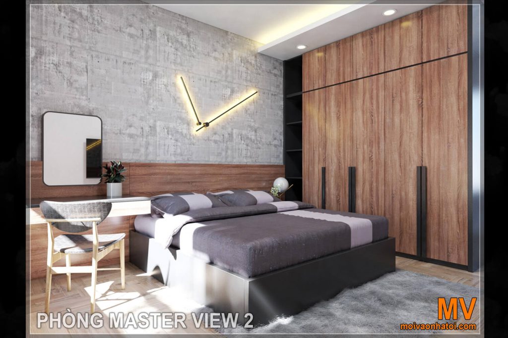 master bedroom of Bac Giang townhouse