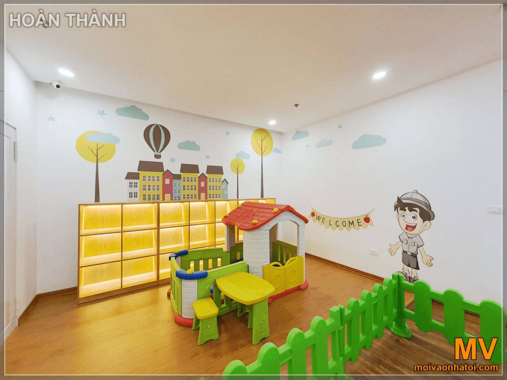 Children's play area for cafe