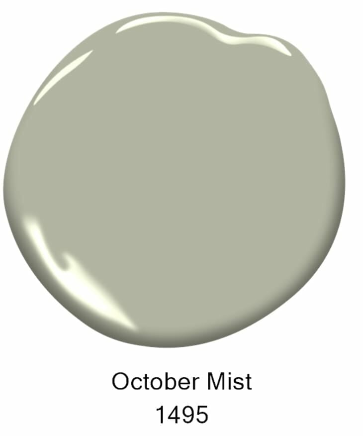 màu October mist 1495