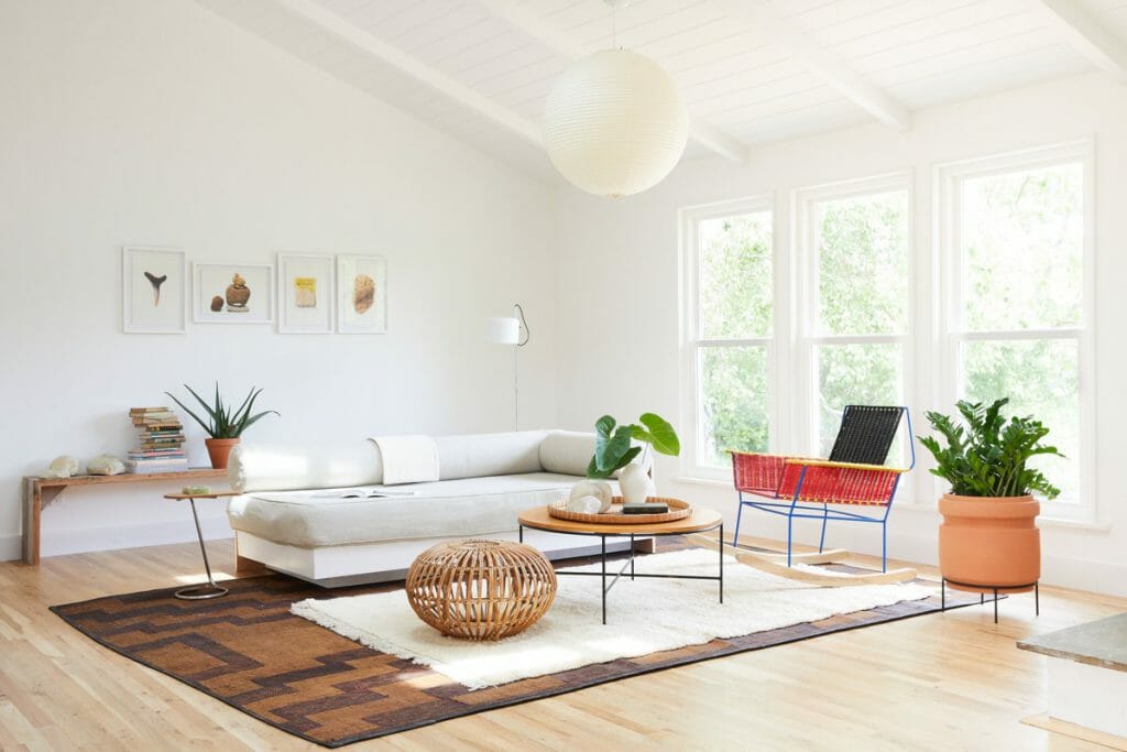 Jedinečný model podkrovního obývacího pokoje
