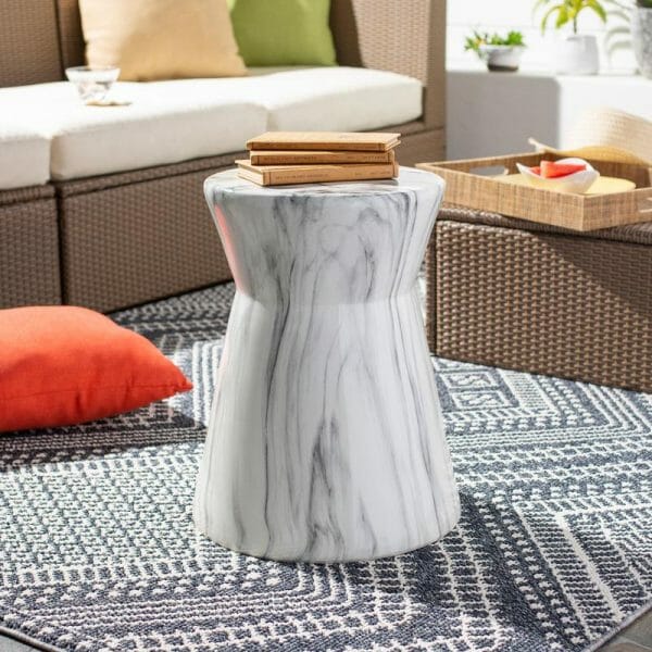 Model outdoor side table