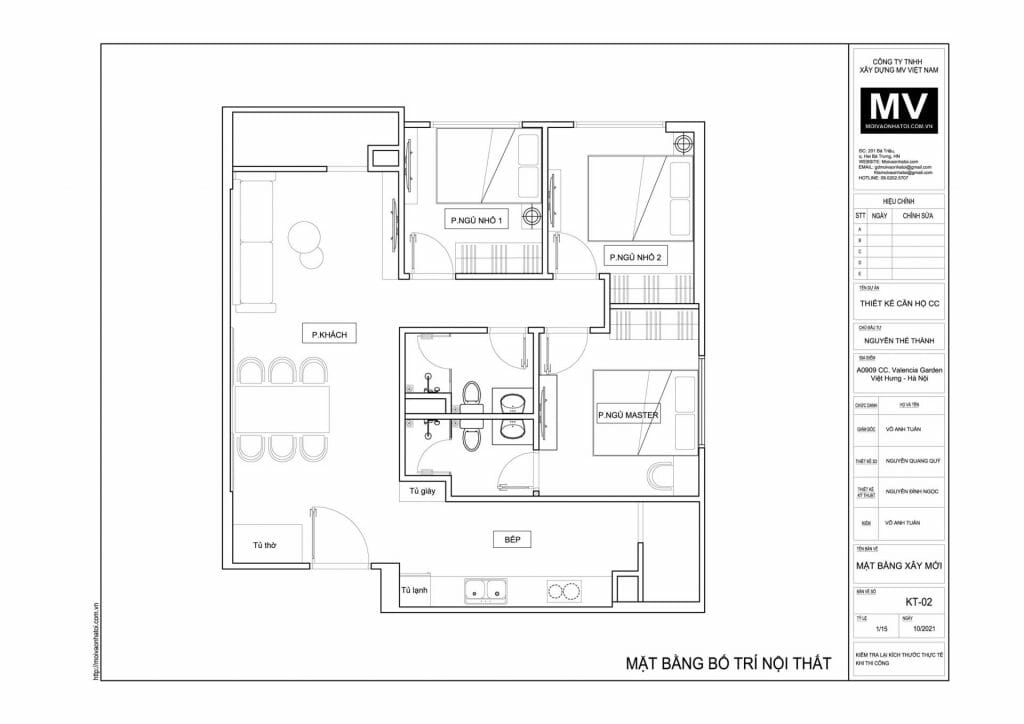 design of apartment premises