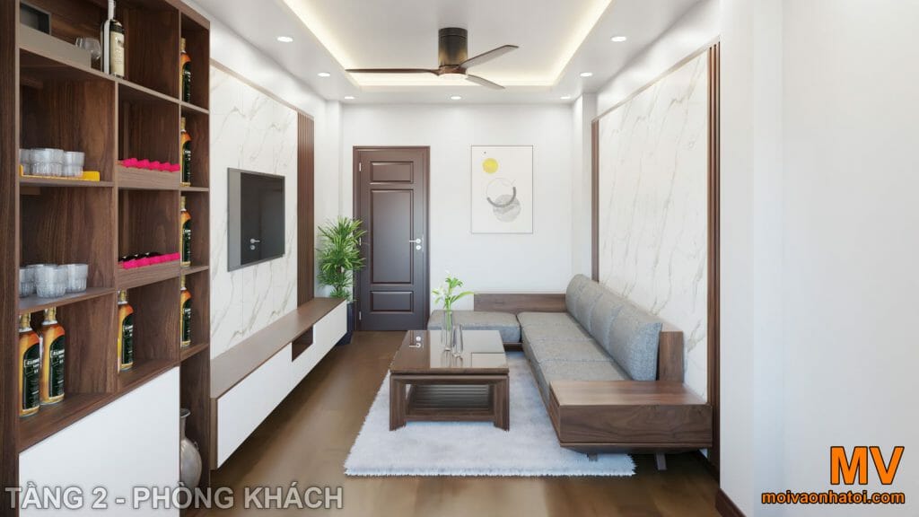 design obývacího pokoje