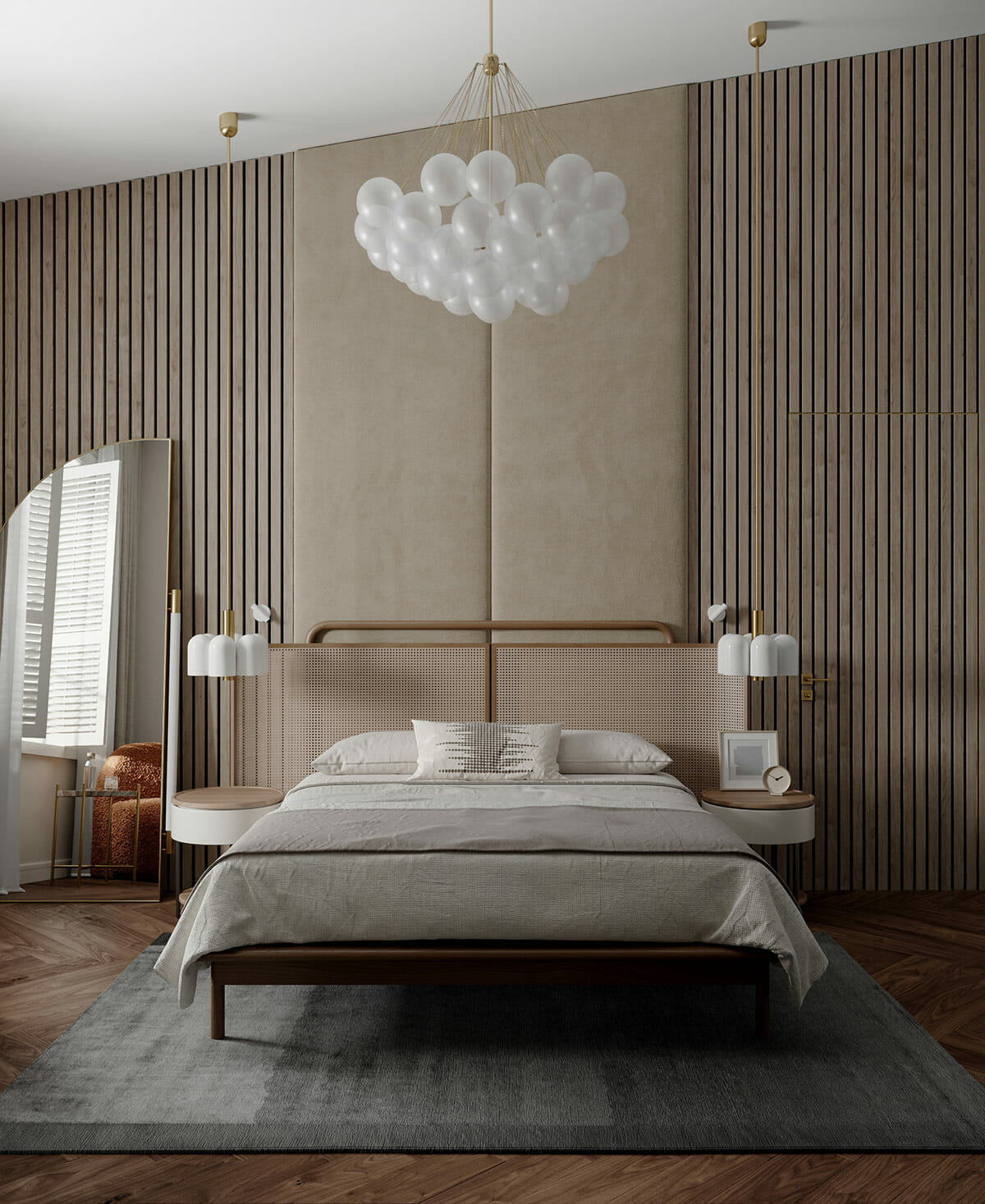 dekorasi kamar tidur modern