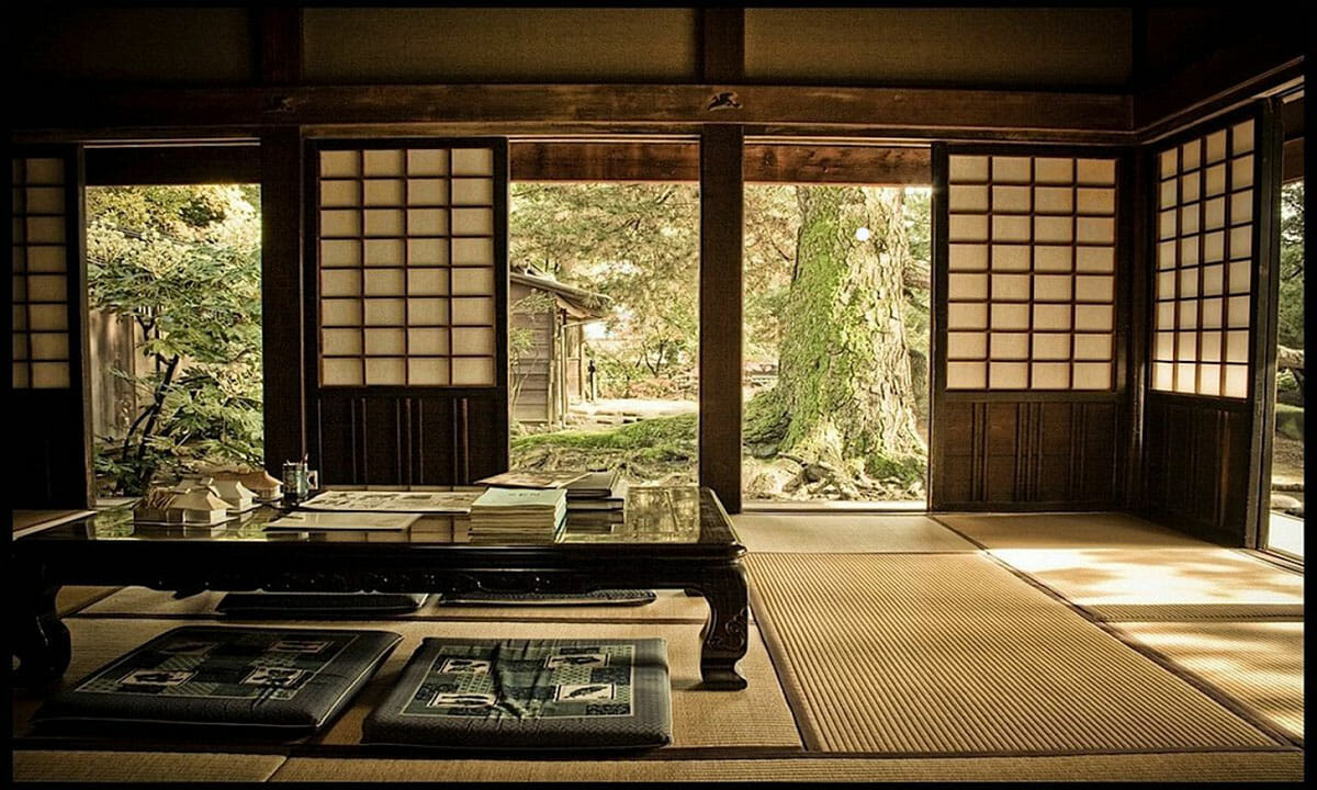 trang trí nội thất nhà ở kiểu Nhật Bản