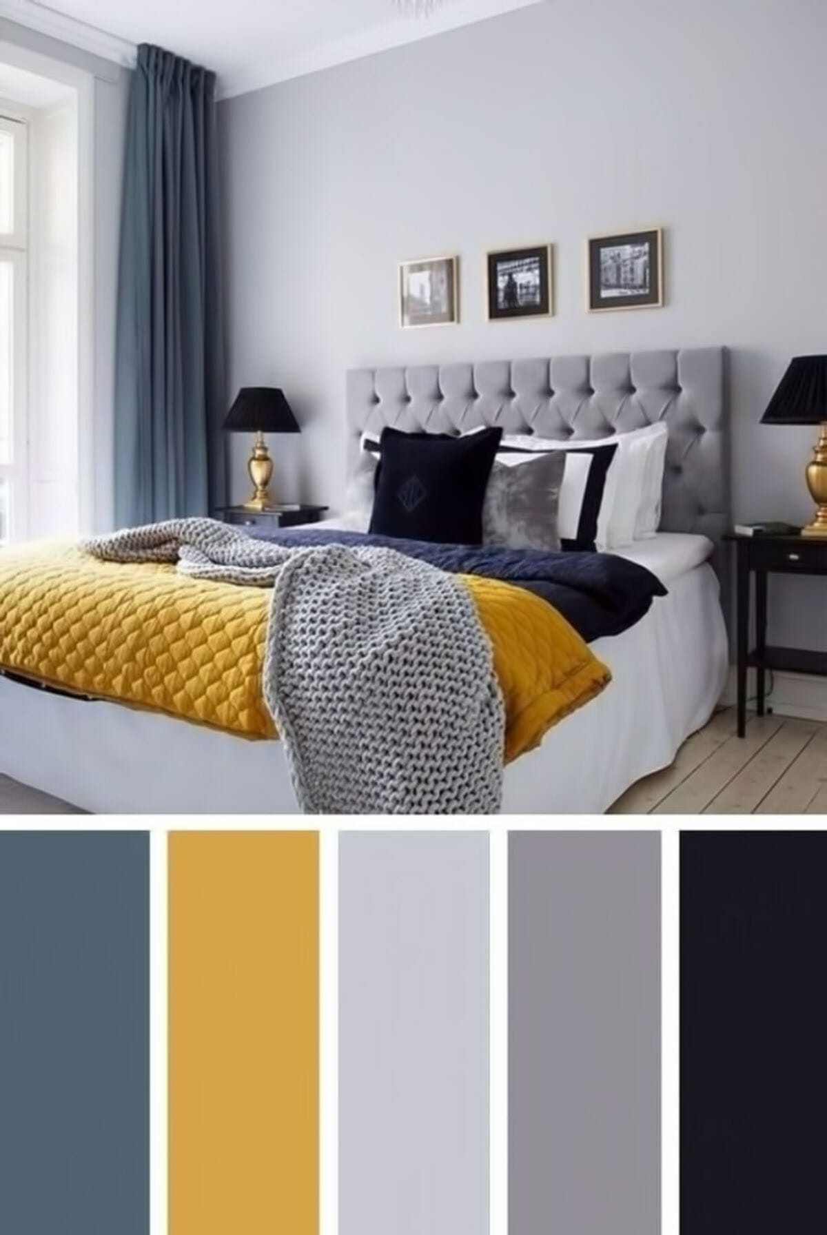 Kết hợp màu sơn trung tính cho phòng ngủ