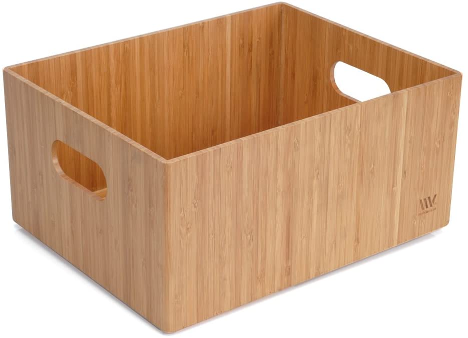 dřevěná krabice na uskladnění