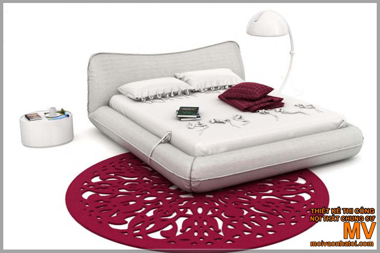 Krásné plstěné čalouněné postele