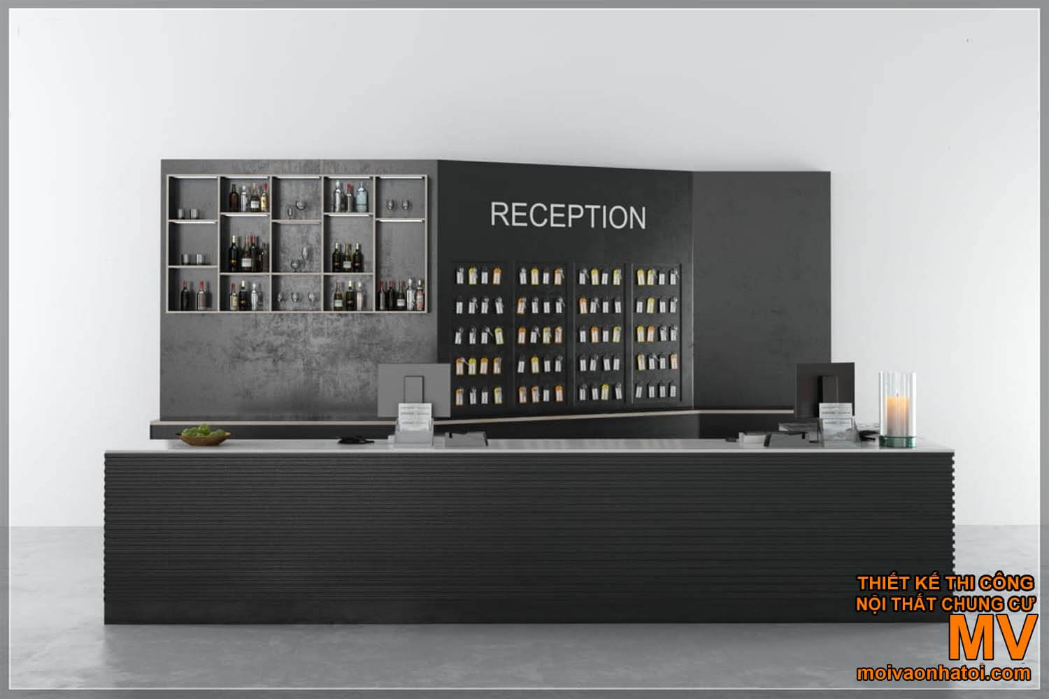 Design bar - reception