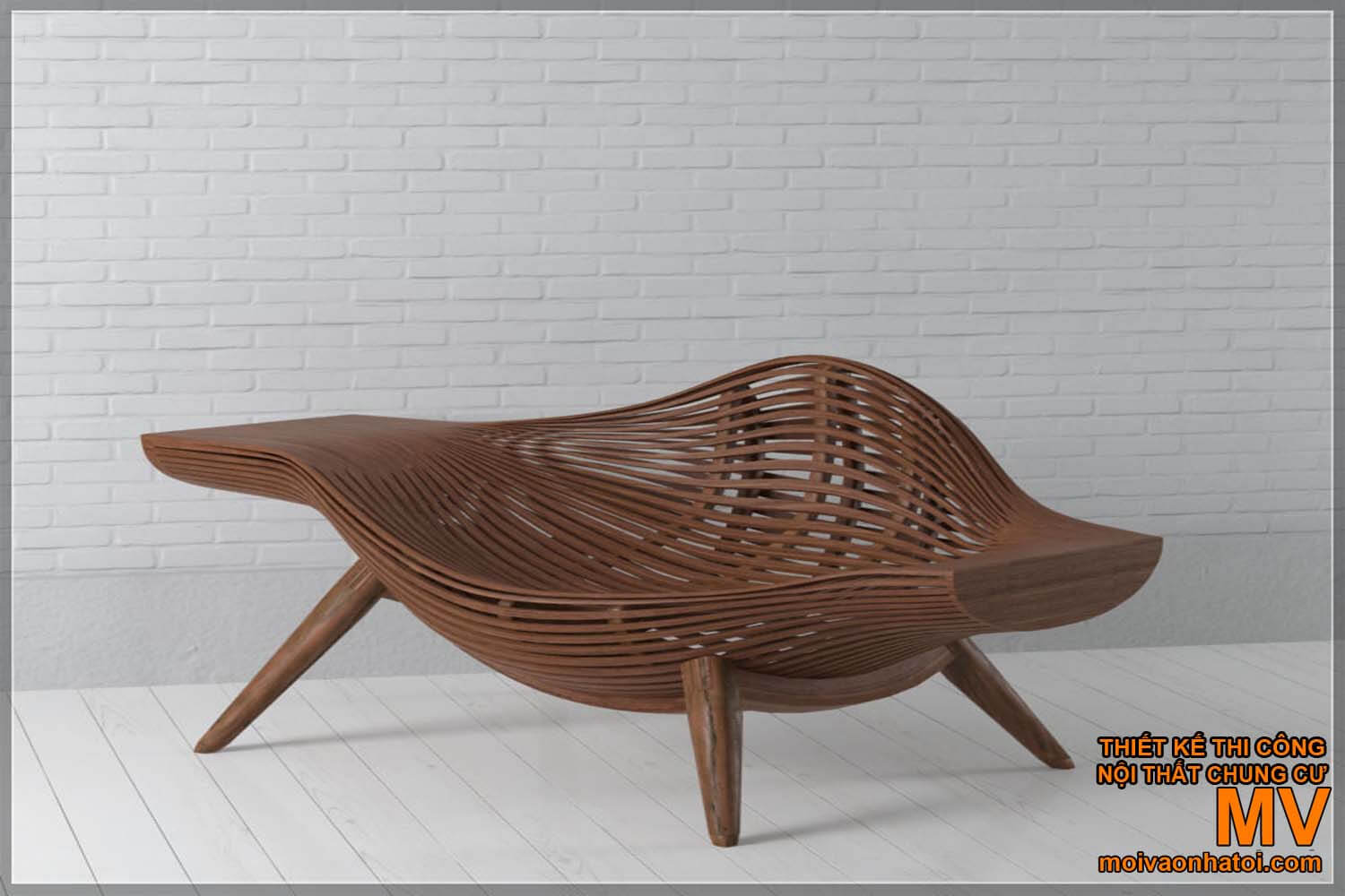 meja dan kursi kayu modern