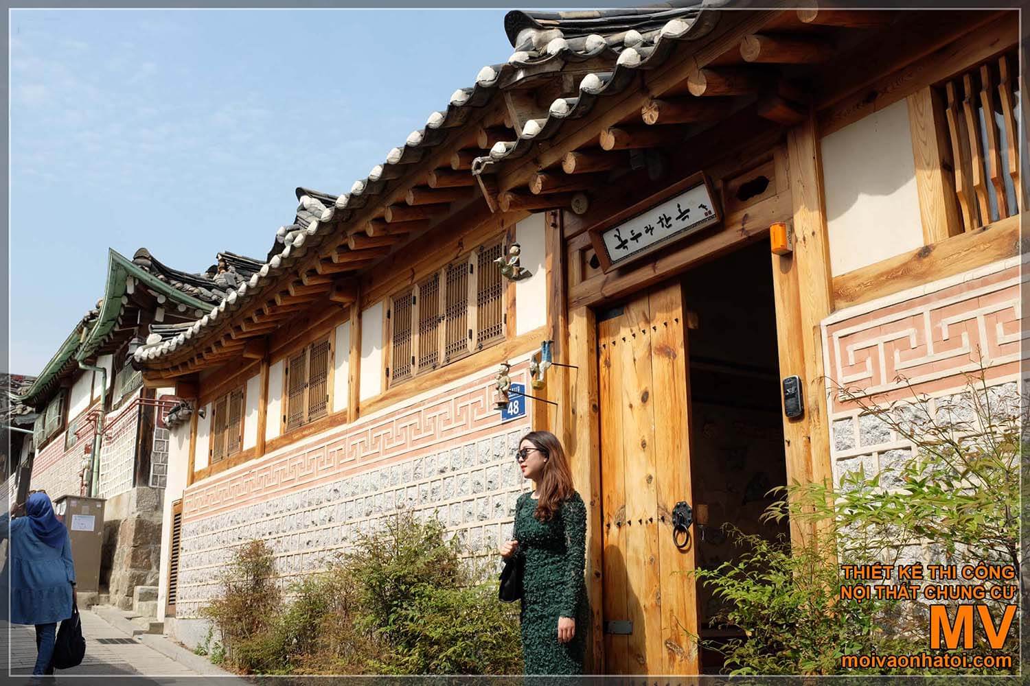 Nhà gỗ cổ truyền thống Hàn Quốc