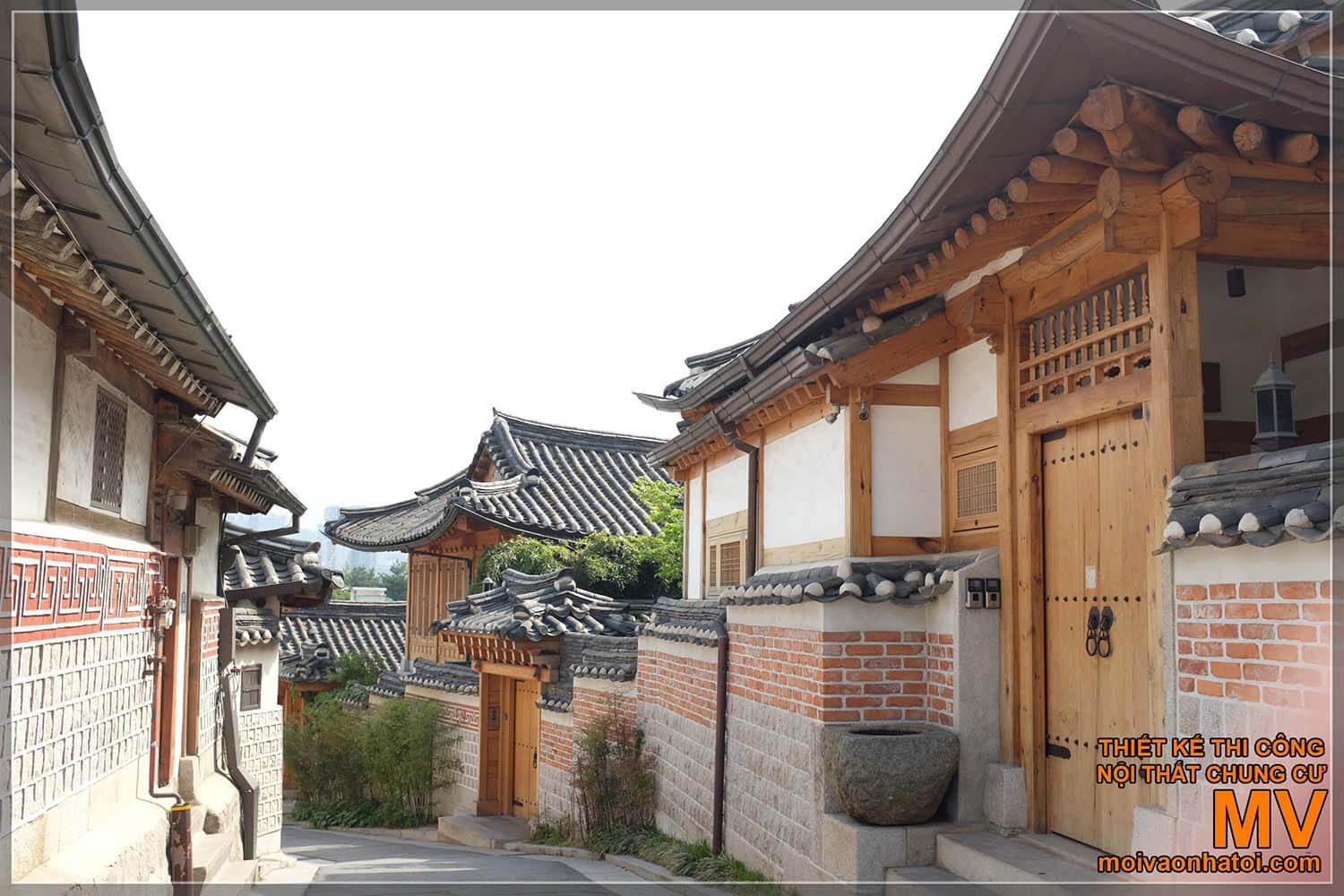 Nhà gỗ cổ truyền thống Hàn Quốc