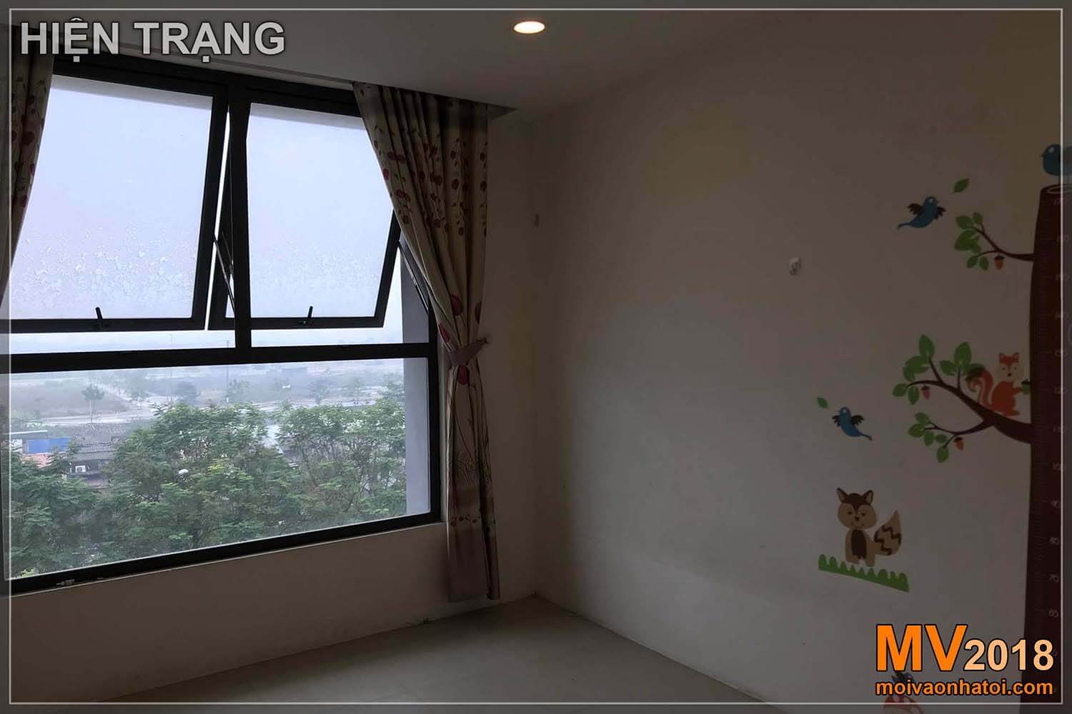 Situace bytového domu v městské čtvrti Dang Xa Gia Lam