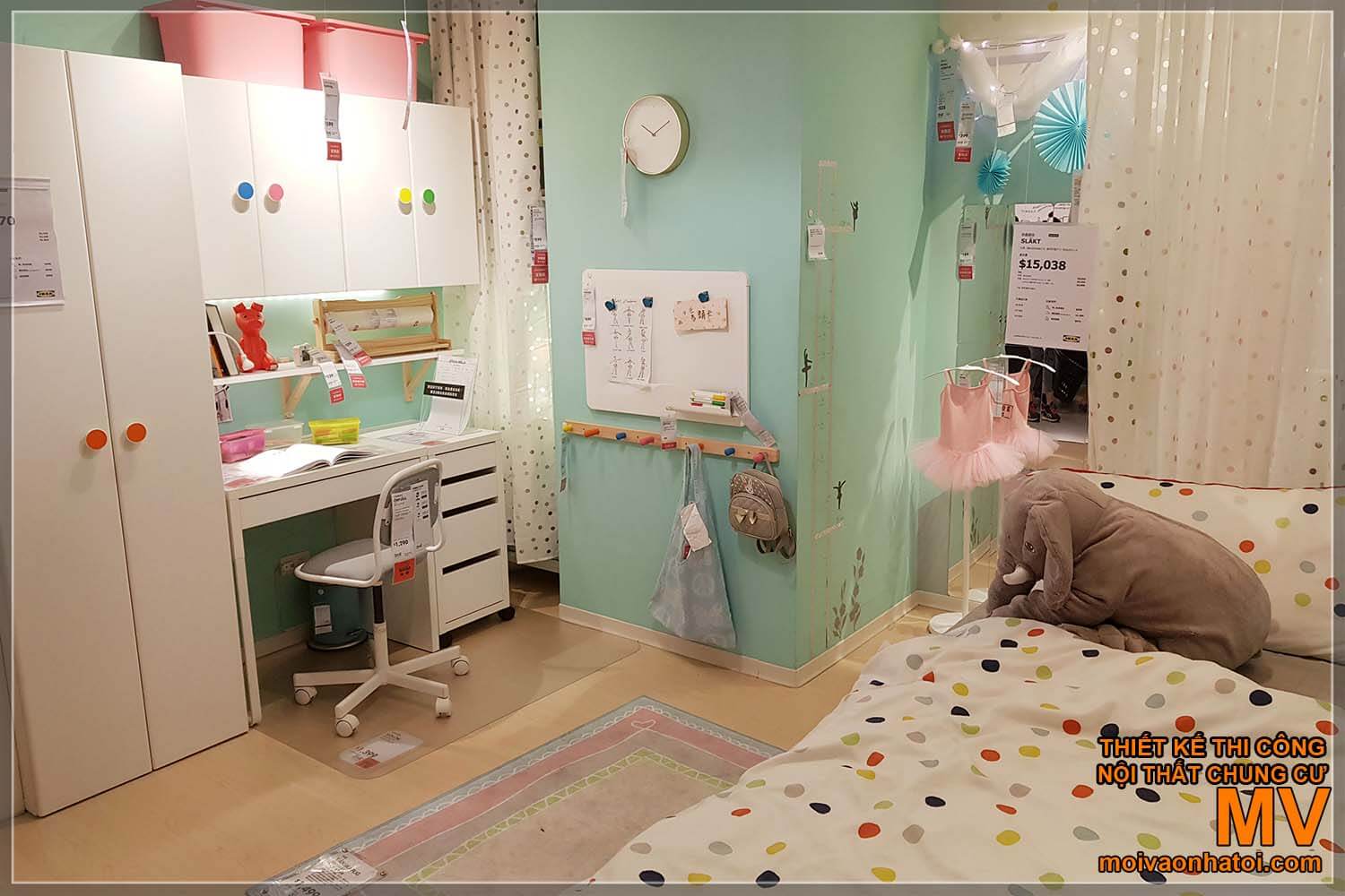Dekorasi kamar tidur untuk anak perempuan