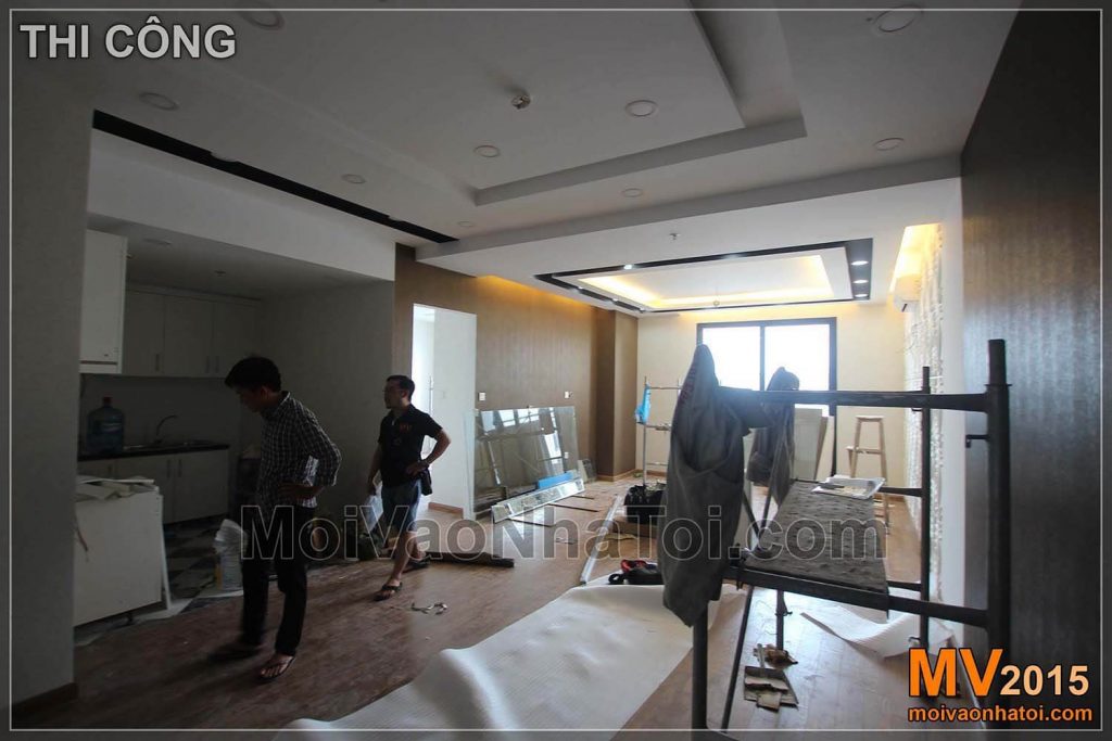 Construction process of Times City T8 apartment