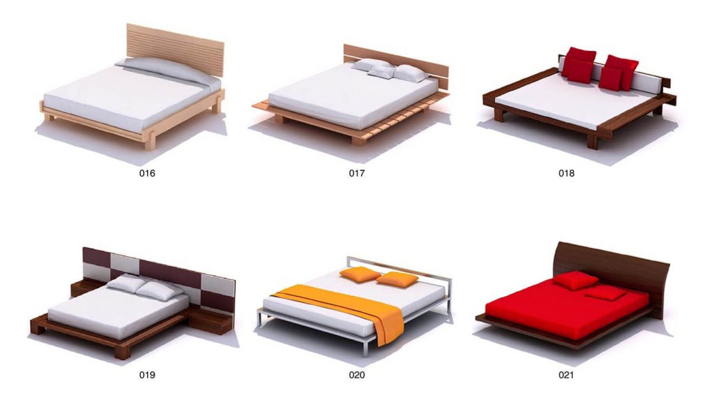 mẫu giường ngủ thiết kế đẹp, độc đáo