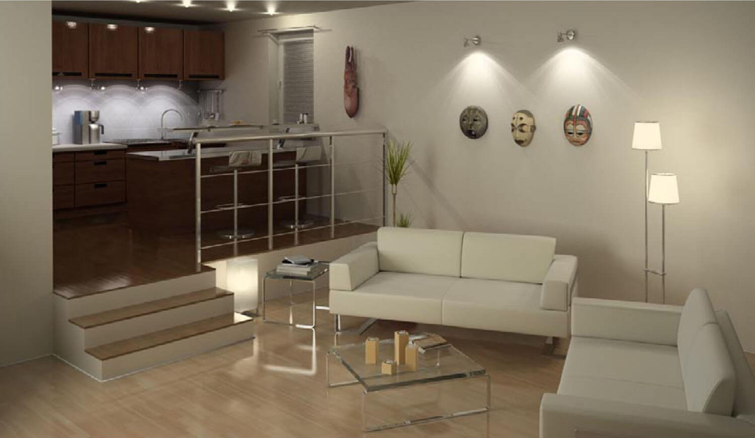 küche design wohnzimmer