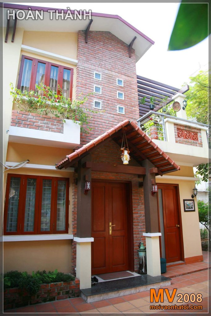 Design de villa clássica oriental asiática